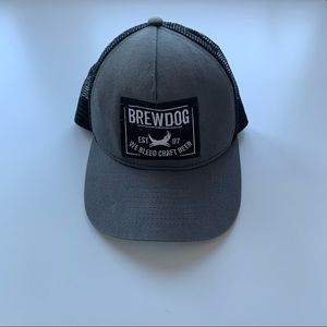 Men’s Brewdog Hat Black Gray SnapBack